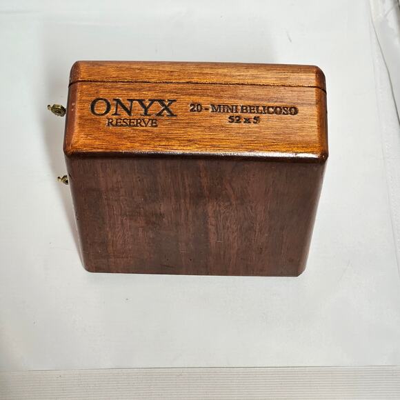 Handmade Onyx Reserve Cigar Box Purse - Picture 3 of 6